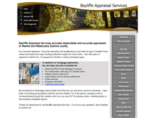 Tablet Screenshot of bayliffeappraisal.com